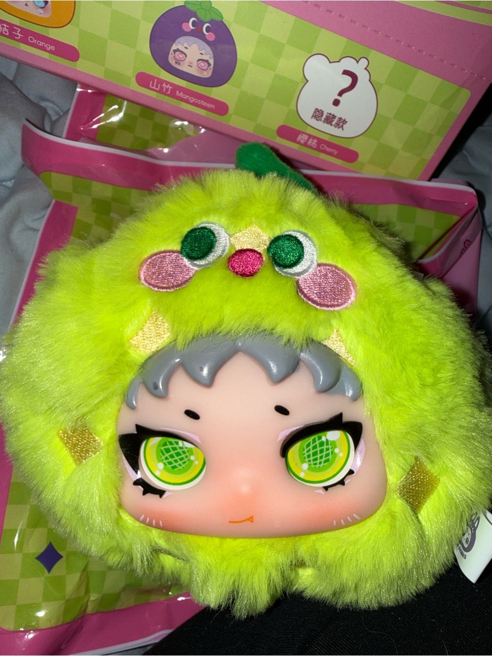 Yaya Fresh Fruits Zipper Bag Pendant - Hami Melon